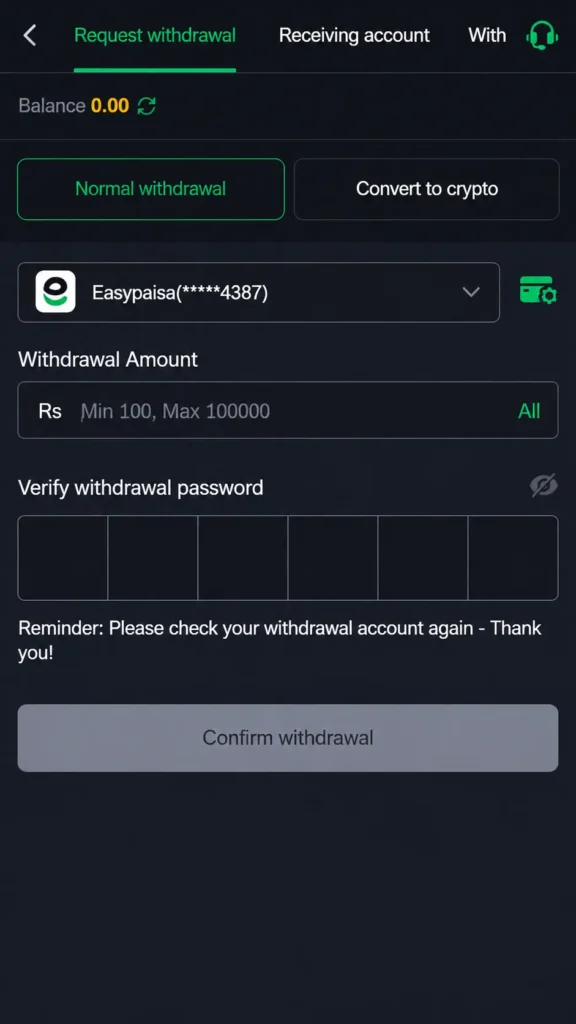 JJ55 Game withdrawal process